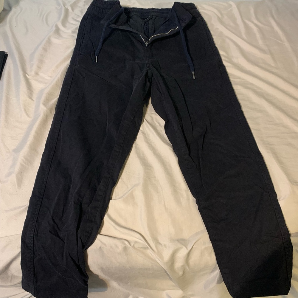 Armani Exchange Midnight Black Trousers